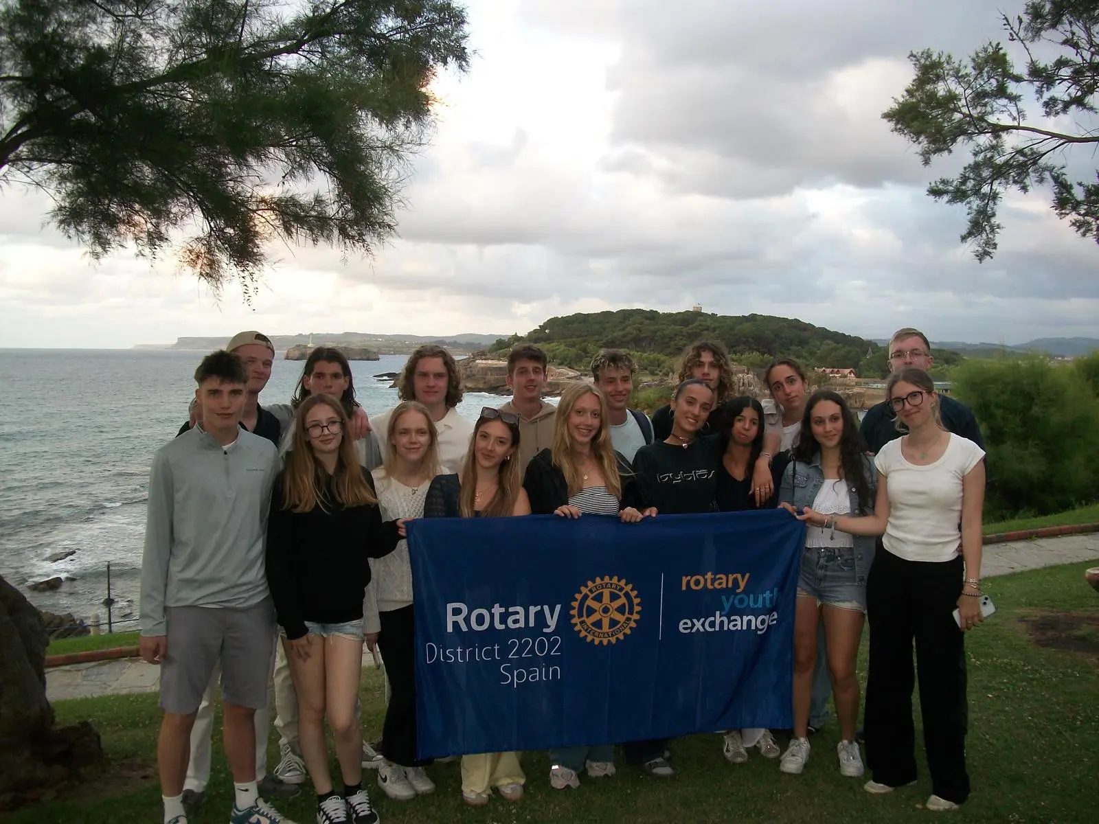 Rotary Short-Term Camp participants