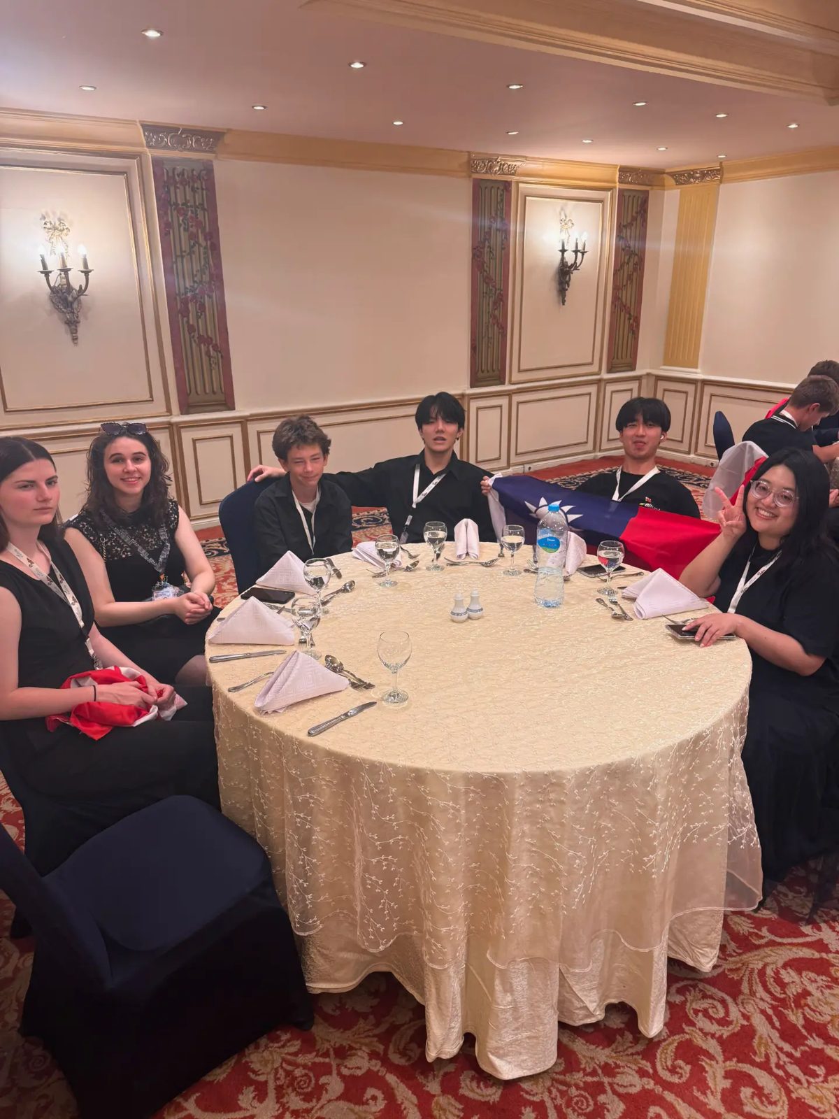 Rotary Short-Term Camp participants