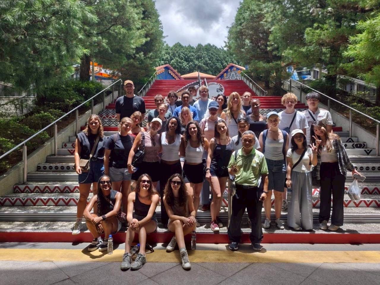 Rotary Short-Term Camp participants
